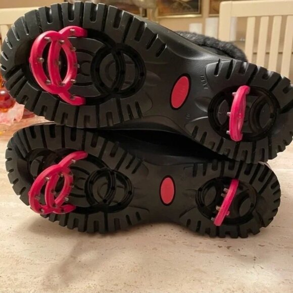 Olang quilted boots with retractable cleats in size 39 (8) - Picture 11 of 16